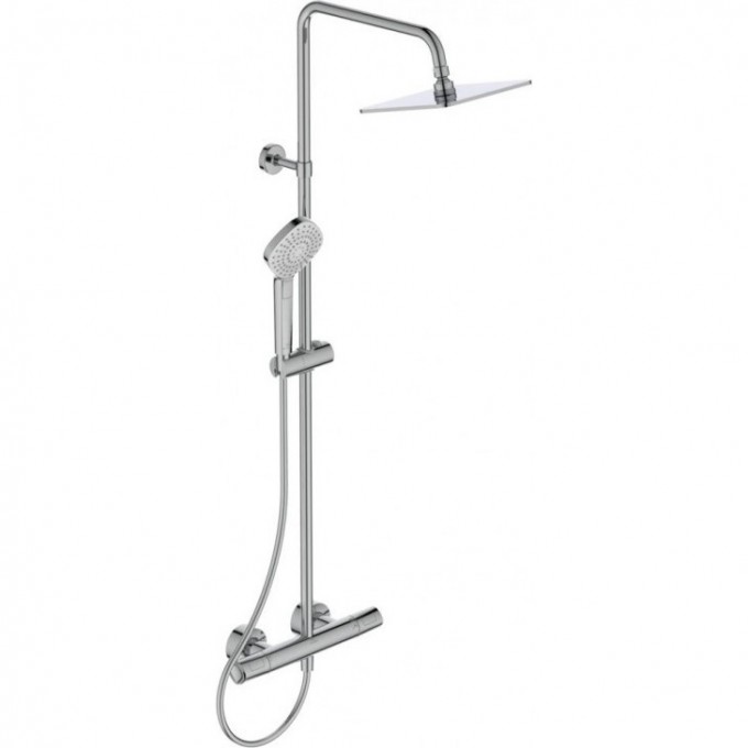 Душевая система IDEAL STANDARD CERATHERM T100 в комплекте с термостатическим смесителем для душа A7240AA Душевая система IDEAL STANDARD CERATHERM T100 в комплекте с термостатическим смесителем для душа A7240AA