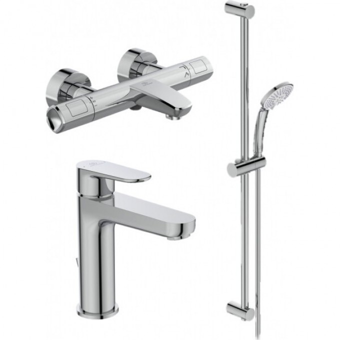 Душевой набор 3 в 1 IDEAL STANDARD CERATHERM T100 BC985AA Душевой набор 3 в 1 IDEAL STANDARD CERATHERM T100 BC985AA
