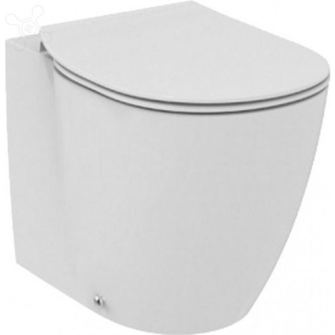 Напольный пристенный унитаз-соло IDEAL STANDARD CONNECT AQUABLADE, гор. выпуск, с крепежом E052401 Напольный пристенный унитаз-соло IDEAL STANDARD CONNECT AQUABLADE, гор. выпуск, с крепежом E052401
