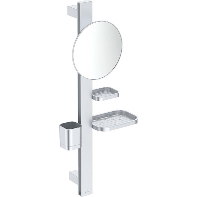 Штанга с аксессуарами IDEAL STANDARD ALU+ IS Beauty Bar S BD589SI Штанга с аксессуарами IDEAL STANDARD ALU+ IS Beauty Bar S BD589SI