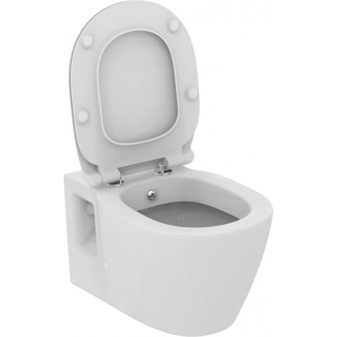 Унитаз подвесной с функцией биде, глубокий смыв, без сиденья и крышки IDEAL STANDARD CONNECT E781901 Унитаз подвесной с функцией биде, глубокий смыв, без сиденья и крышки IDEAL STANDARD CONNECT E781901